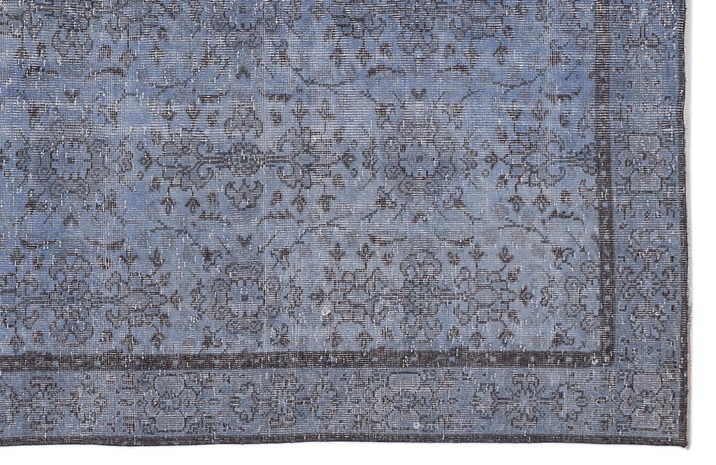Apex Vintage Carpet Blue 8675 168 x 312 cm