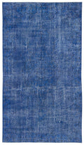 Apex Vintage Carpet Blue 9694 175 x 305 cm