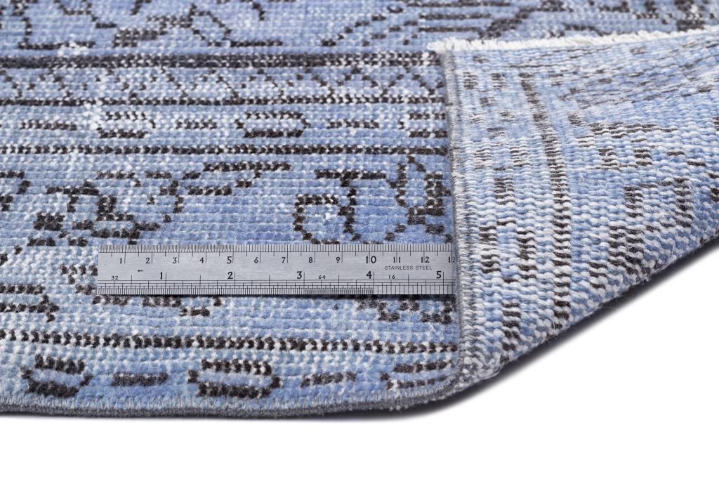 Apex Vintage Carpet Blue 9896 166 x 289 cm