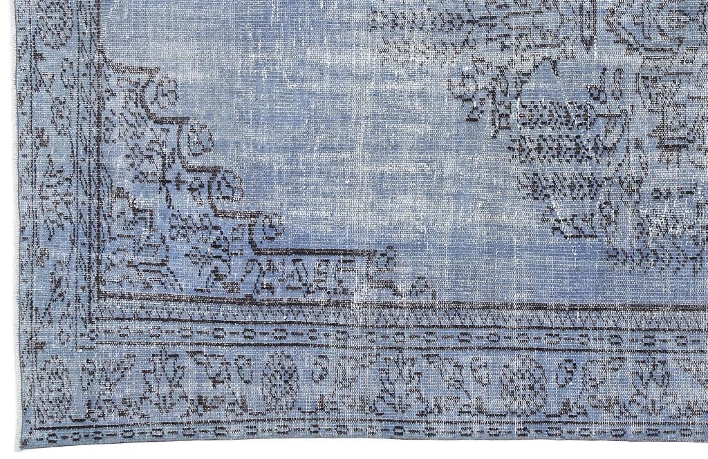 Apex Vintage Carpet Blue 9896 166 x 289 cm