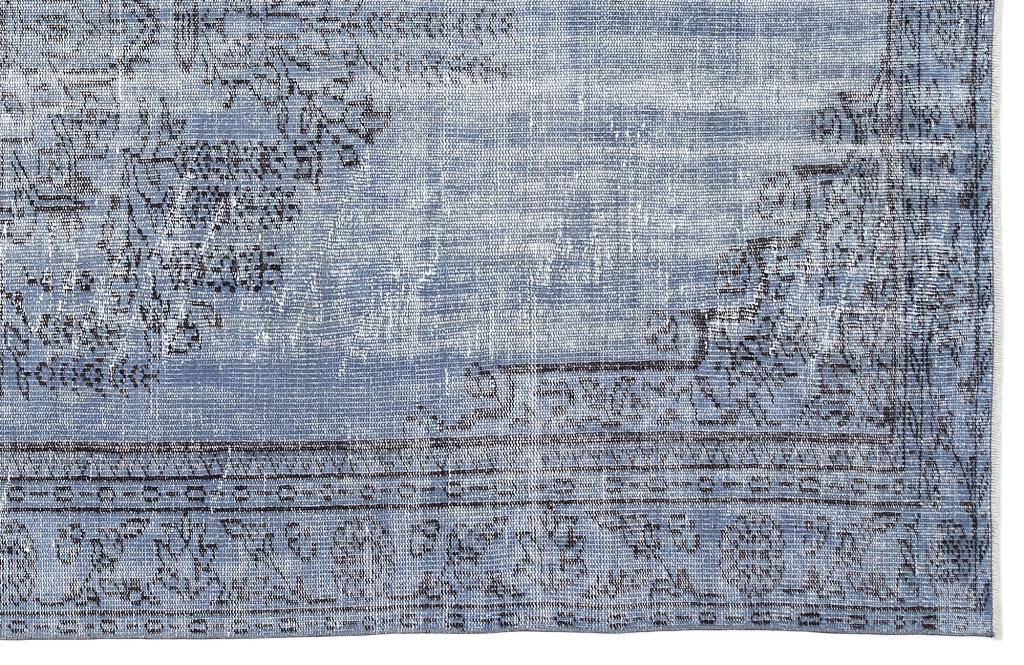 Apex Vintage Carpet Blue 9896 166 x 289 cm