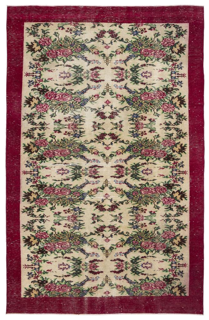 Apex Vintage Carpet Naturel 9844 187 x 292 cm
