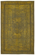 Apex Vintage Carpet Yellow 13670 172 x 274 cm