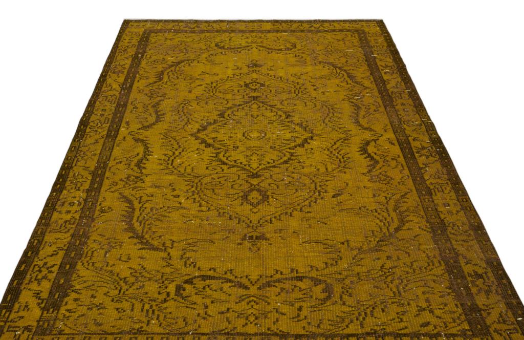 Apex Vintage Carpet Yellow 22981 175 x 258 cm