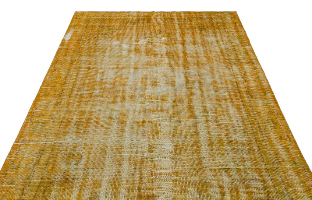 Apex Vintage Carpet Yellow 23178 177 x 280 cm