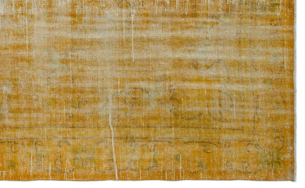 Apex Vintage Carpet Yellow 23178 177 x 280 cm
