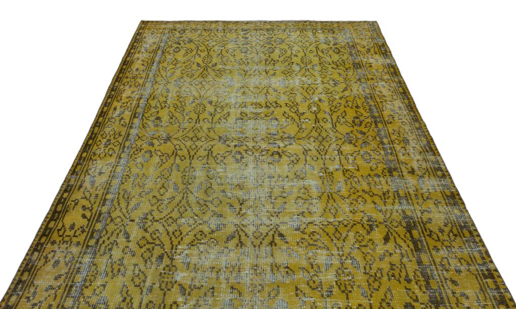 Apex Vintage Carpet Yellow 23665 180 x 287 cm
