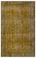 Apex Vintage Carpet Yellow 23666 166 x 272 cm