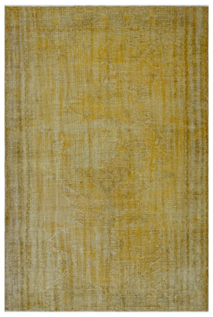 Apex Vintage Carpet Yellow 24299 193 x 280 cm