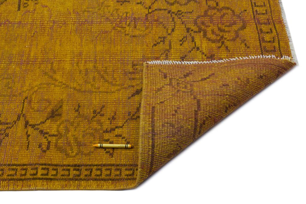 Apex Vintage Carpet Yellow 24300 180 x 293 cm