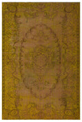 Apex Vintage Carpet Yellow 24312 179 x 277 cm