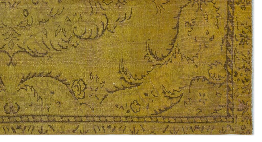 APEX Vintage Carpet Yellow 24330 159 x 283 cm