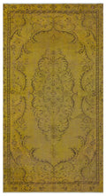 APEX Vintage Carpet Yellow 24330 159 x 283 cm