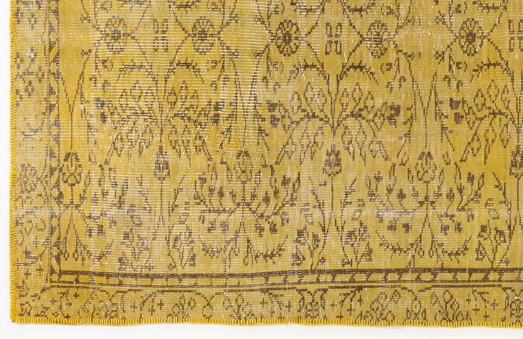 Apex Vintage Carpet Yellow 3292 165 x 285 cm
