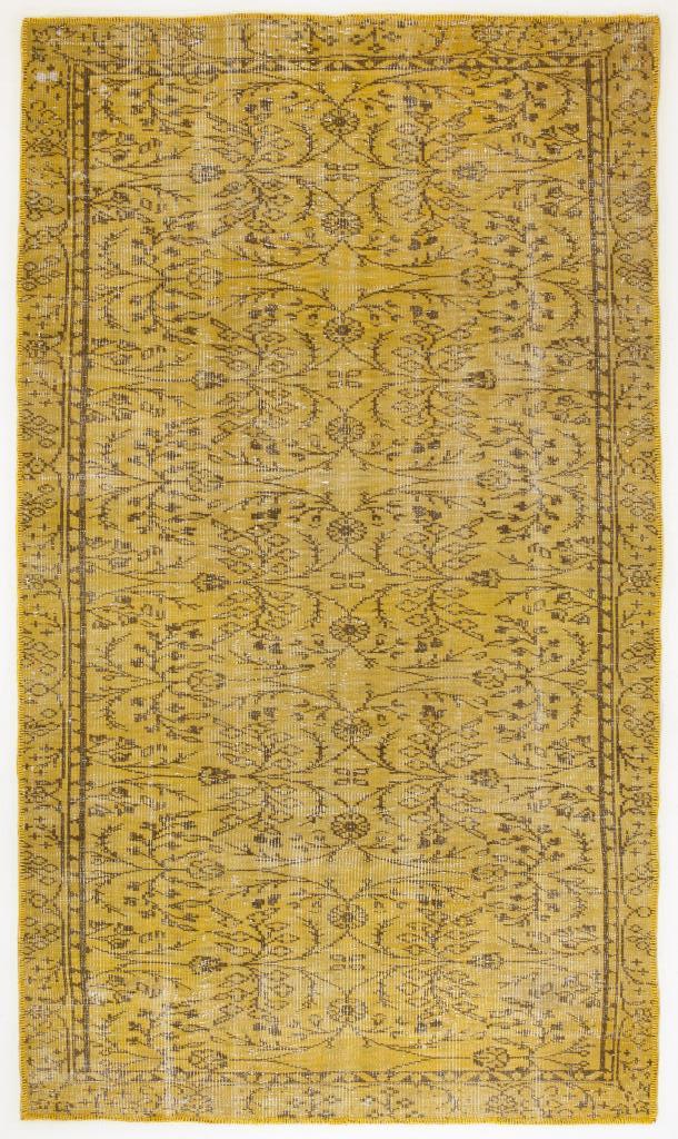Apex Vintage Carpet Yellow 3292 165 x 285 cm