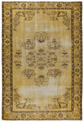 Apex Vintage Carpet Yellow 4880 178 x 271 cm
