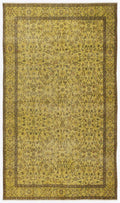 Apex Vintage Carpet Yellow 6948 167 x 290 cm