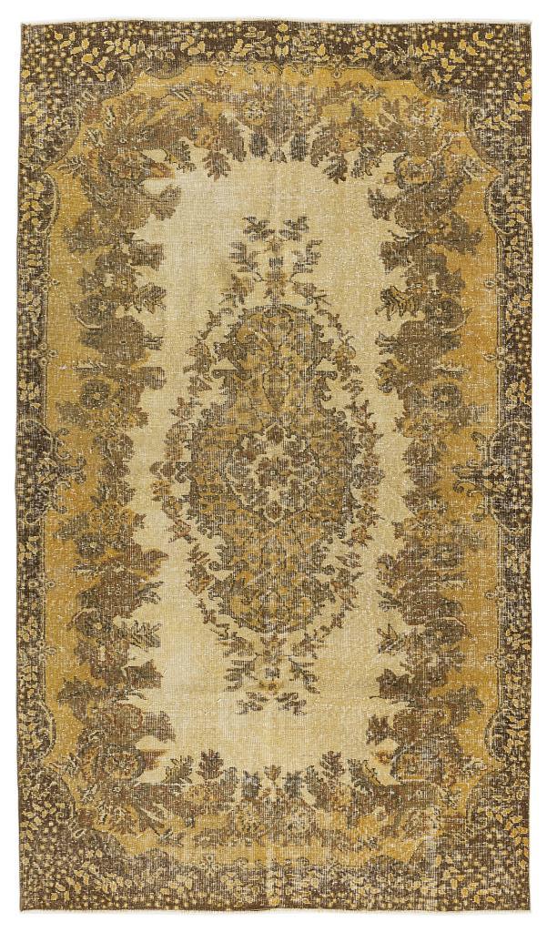 Apex Vintage Carpet Yellow 8064 161 x 287 cm