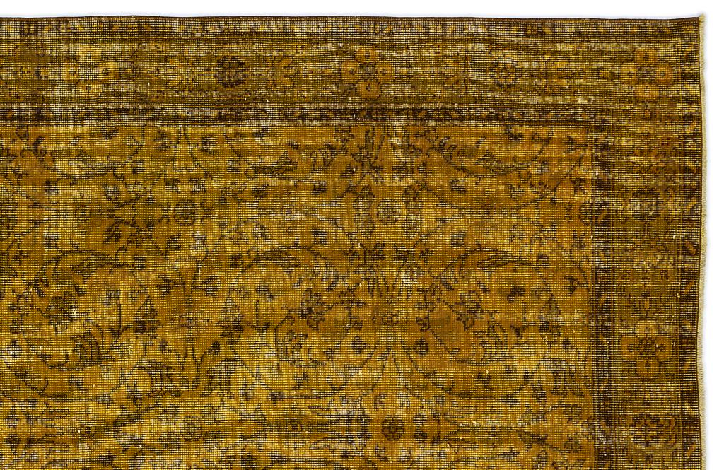 Apex Vintage Carpet Yellow 8342 167 x 290 cm