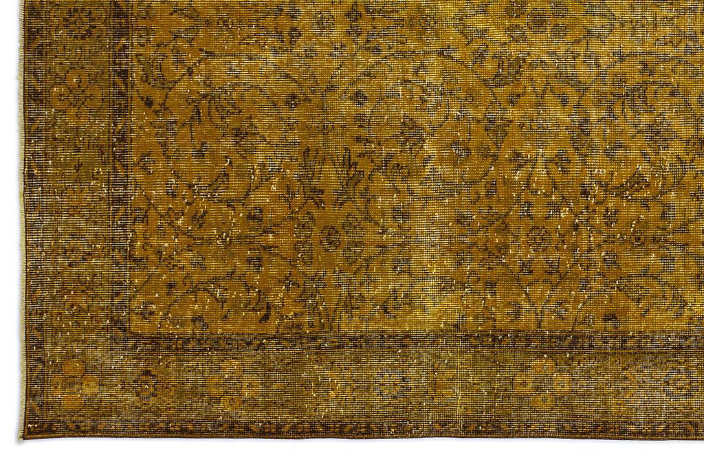 Apex Vintage Carpet Yellow 8342 167 x 290 cm