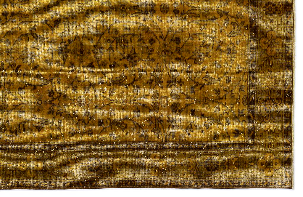 Apex Vintage Carpet Yellow 8342 167 x 290 cm