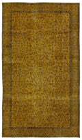 Apex Vintage Carpet Yellow 8342 167 x 290 cm