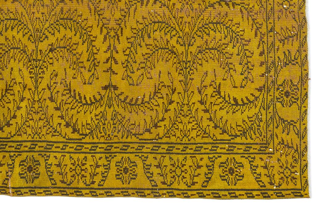 Apex Vintage Carpet Yellow 9688 180 x 266 cm