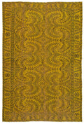 Apex Vintage Carpet Yellow 9688 180 x 266 cm
