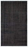Apex Vintage Carpet Black 23338 170 x 286 cm