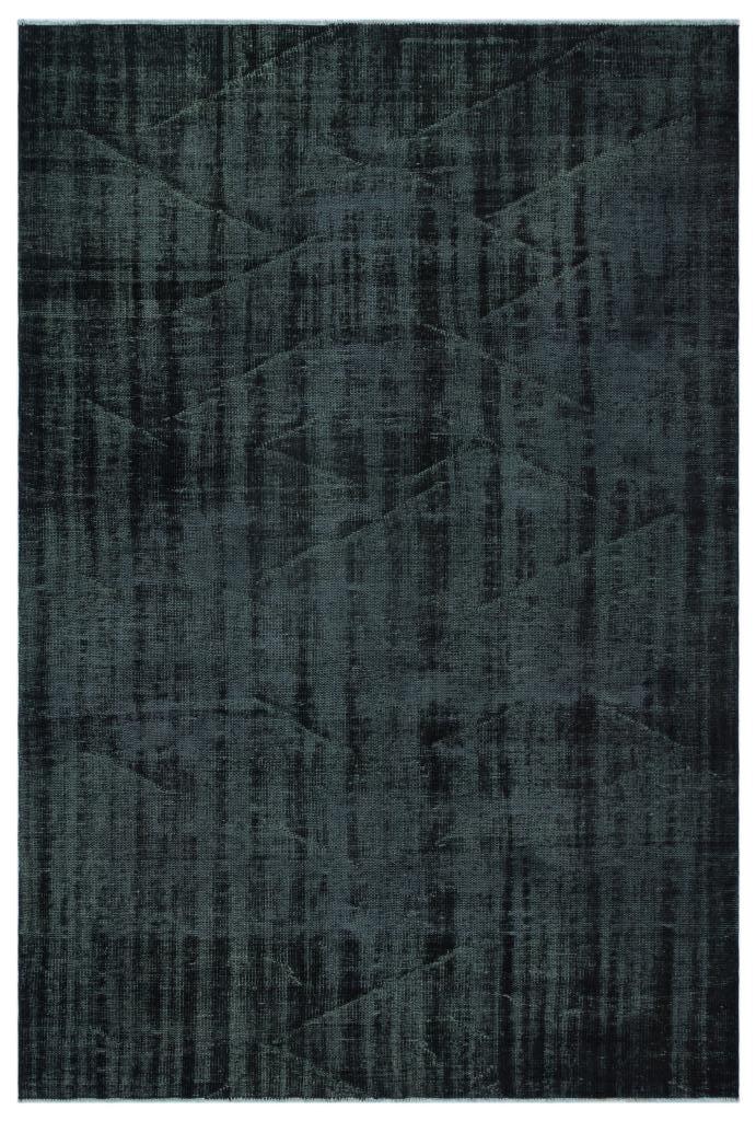 Apex Vintage Carpet Black 25840 179 x 264 cm
