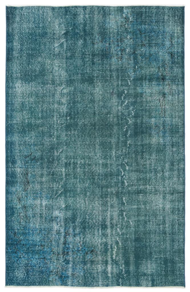 Apex Vintage Carpet Turquoise 10553 172 x 269 cm
