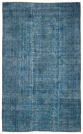 Apex Vintage Carpet Turquoise 10696 196 x 314 cm
