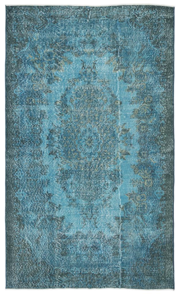 Apex Vintage Carpet Turquoise 10977 169 x 285 cm