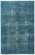 Apex Vintage Carpet Turquoise 12056 206 x 325 cm