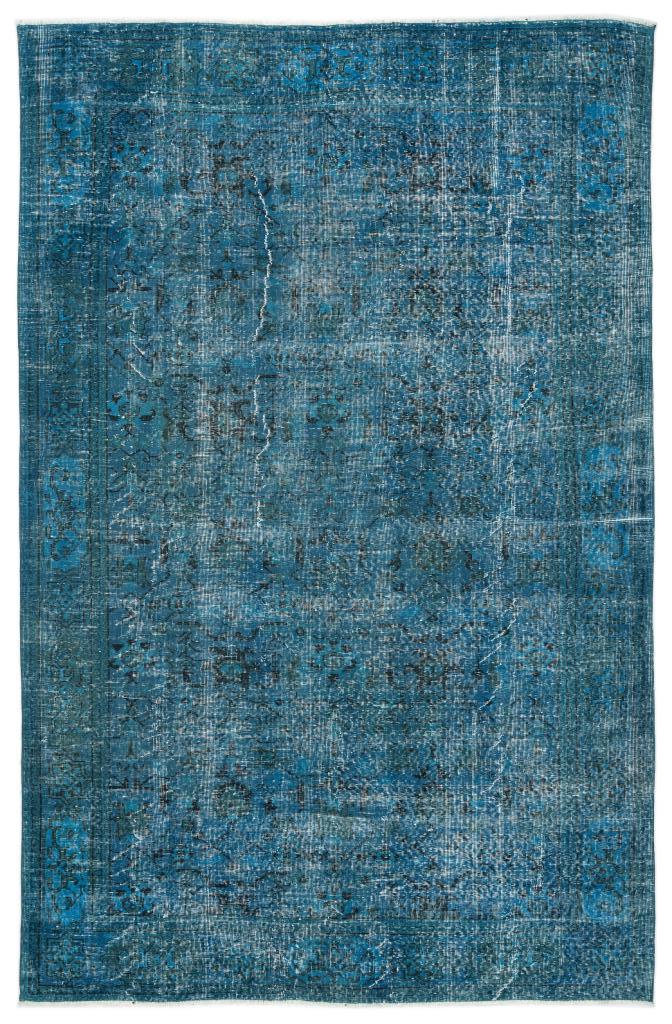 Apex Vintage Carpet Turquoise 12129 190 x 297 cm