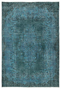 Apex Vintage Carpet Turquoise 12152 193 x 283 cm
