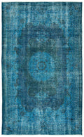 Apex Vintage Carpet Turquoise 12190 180 x 288 cm