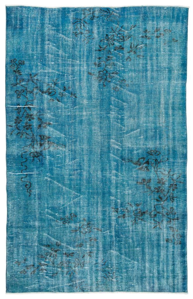 Apex Vintage Carpet Turquoise 12209 172 x 270 cm