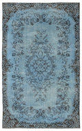 Apex Vintage Carpet Turquoise 12212 175 x 282 cm