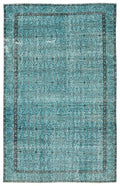 Apex Vintage Carpet Turquoise 12224 193 x 304 cm
