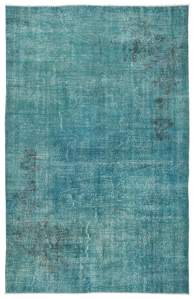 Apex Vintage Carpet Turquoise 12301 201 x 316 cm