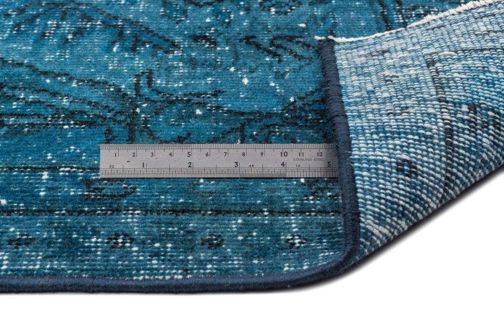 Apex Vintage Carpet Turquoise 12469 187 x 297 cm