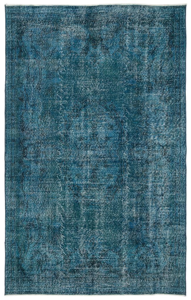 Apex Vintage Carpet Turquoise 12469 187 x 297 cm