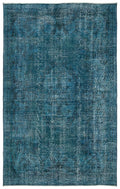 Apex Vintage Carpet Turquoise 12469 187 x 297 cm