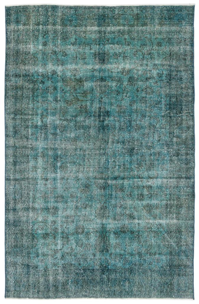 Apex Vintage Carpet Turquoise 12491 192 x 297 cm