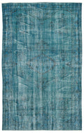 Apex Vintage Carpet Turquoise 12640 171 x 278 cm