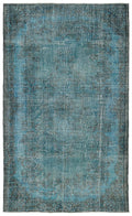 Apex Vintage Carpet Turquoise 12653 185 x 309 cm