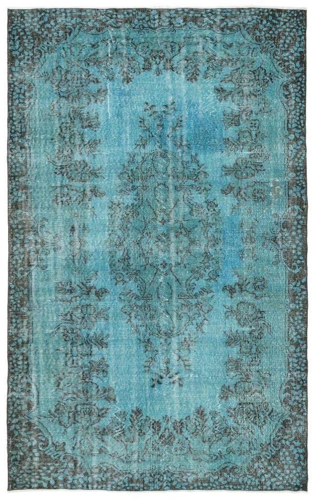 Apex Vintage Carpet Turquoise 13098 172 x 283 cm