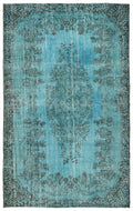 Apex Vintage Carpet Turquoise 13098 172 x 283 cm