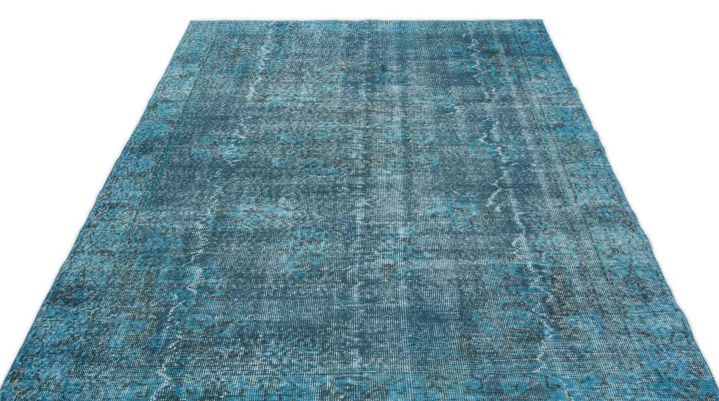 Apex Vintage Carpet Turquoise 13244 164 x 276 cm
